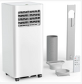 Air Conditioning Unit - Portable Air Conditioner 7000 BTU with Remote Control, 4-in-1-Cooling, 24H Timer, Dehumidifier & Sleep Mode AC