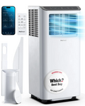 Pro Breeze 4-in-1 Portable Air Conditioner 9000 BTU - Smart Home WiFi, 24 hr Timer, Window Kit, Powerful Air Conditioning